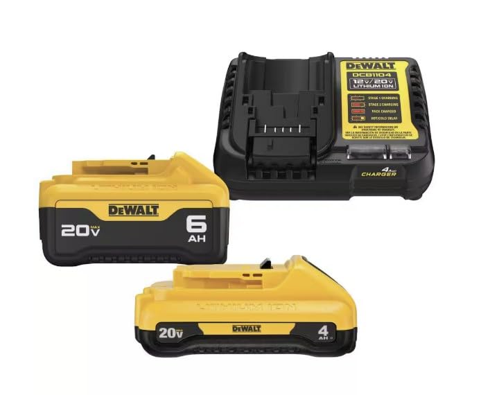 DCB246CK 20-Volt Max Lithium-Ion Battery Compact Starter Kit