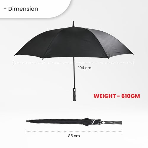 Image of Fendo 29-Inch Golf Umbrella for Men & Women | Windproof & Waterproof Straight Umbrellas | Auto Open Large Canopy Umbrella for Travel & Outdoor Use | Shehensha