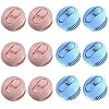 12 Stück Bettdeckenbezug Clips Bettbezug Halter Clips Bettbezugclips Bettdeckenhalter Clips Für Bettdecke Vorhang Steppbettdecke Einziehdecke,Verhindern Bunching Verschiebung Bettdecke (Rosa+Blau)