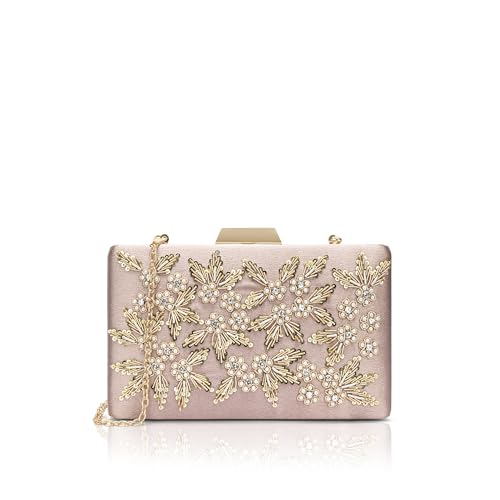 Image of Lavie Signature Women's Ogden Embroyidery Handle Framed Clutch|Ladies Purse |Gift For Women