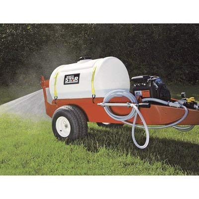 NorthStar Tow-Behind Trailer Sprayer - 55-Gallon Capacity, 7 GPM, 160cc Honda GC160 Engine