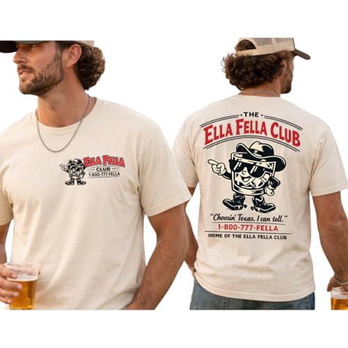 Ella Fella Club Shirt Men Member Since 2023 Tee Ellas Fellas Club T-Shirt 2S