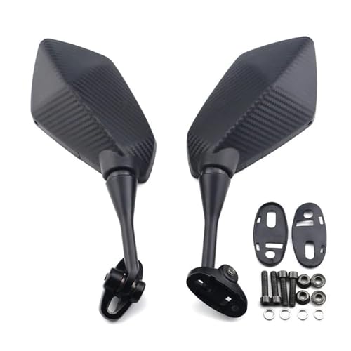 Rétroviseurs Moto Stripe pour Honda CBR250R et Yamaha R1 R6 R3