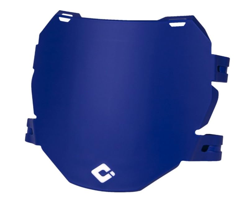 ODI Number Plate Downhill E Bike/Montain Bike ODI Front Fork Number Plate (Black, Blue, Red, Gray) Pick Your Color (Blue)