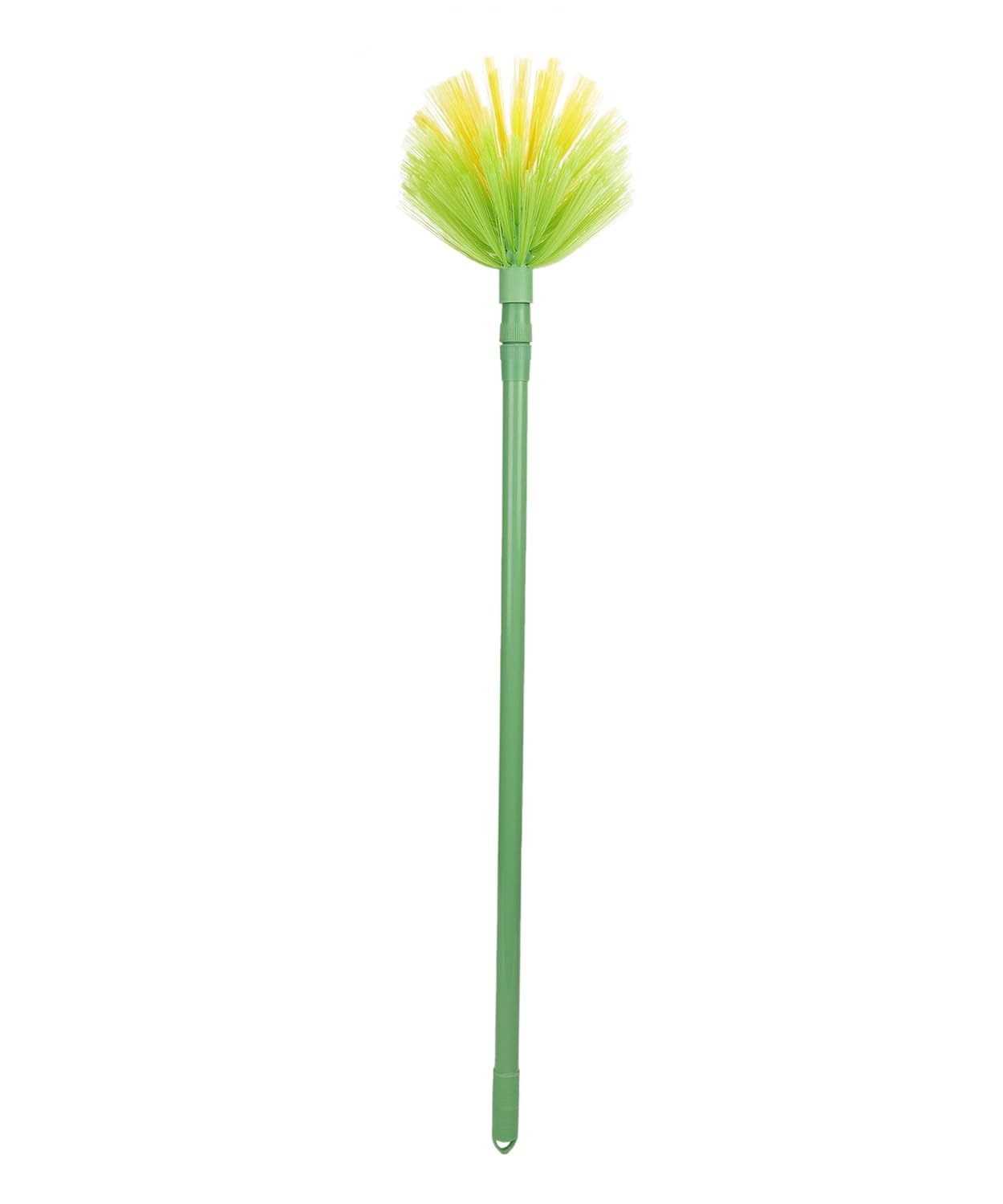 Ephemeral Plastic Ceiling Spider Web Remover Cleaning Broom with Long Handle- Best Reach Clean Walls Washer Medium-Stiff Bristles Brush for House Indoor & Outdoor Use,l (Jala Gobi)-image-0