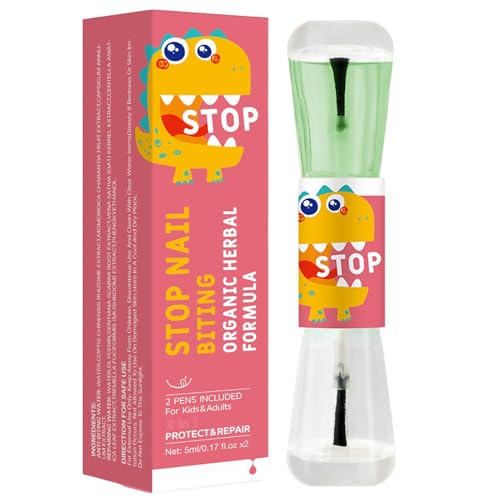 Anti-morder las uñas: prevención de morderse las uñas, solución para chuparse el dedo, fortalecedor de uñas, tapón para morder las uñas | Fortalecedor de uñas, esmalte de uñas de larga duración sin mo