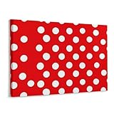 AQRJLPM Red And White Polka...
