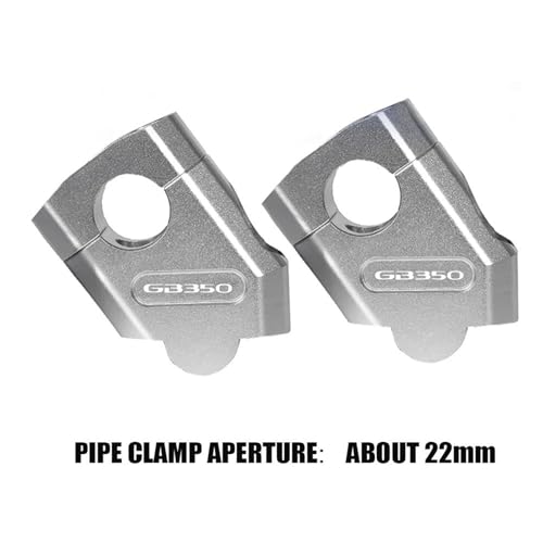 Guidon riser pour GB350 pontet de rehausse moto anti fatigue - 3