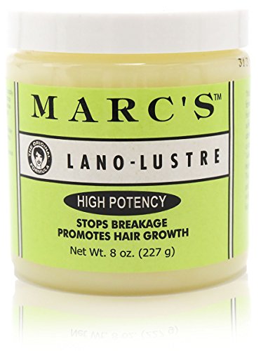 Marc's Lano-Lustre High Potency, Stops Breakage Promotes Hair Growth 8oz