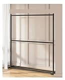 Design compact : avec son profil fin, ce porte-manteau est parfait pour les petits espaces. Il optimise le rangement tout en gardant vos vêtements organisés et facilement accessibles. Idéale pour les appartements ou les entrées, cette solution polyvalente améliore votre décoration d'intérieur sans sacrifier la fonctionnalité. Parfait pour toute pièce nécessitant une organisation élégante