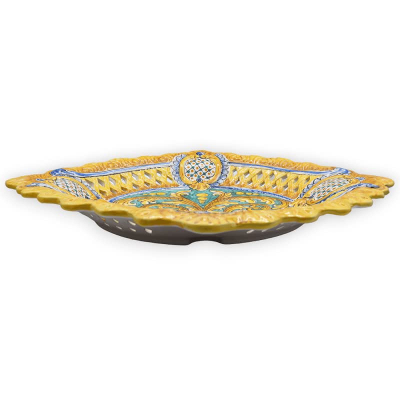 Céramique de Caltagirone baroque centre de table fait main d'exception - 6