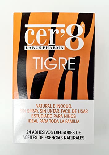 Cer8 Parches Antimosquito Tigre 24 Uds
