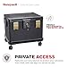 Honeywell Safes & Door Locks - Fireproof Safe Box Chest with Wheel Cart - Fireproof Document Box Fits Letter & A4 Files - Waterproof File Cabinet Box with 2 Emergency Keys - 0.60 cubic feet - 1106W