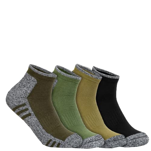 WSX Outdoor & Sports Socks | Lightweight, Medium Compression with Arch Support and Moisture-Wicking | Socks for Men & Women