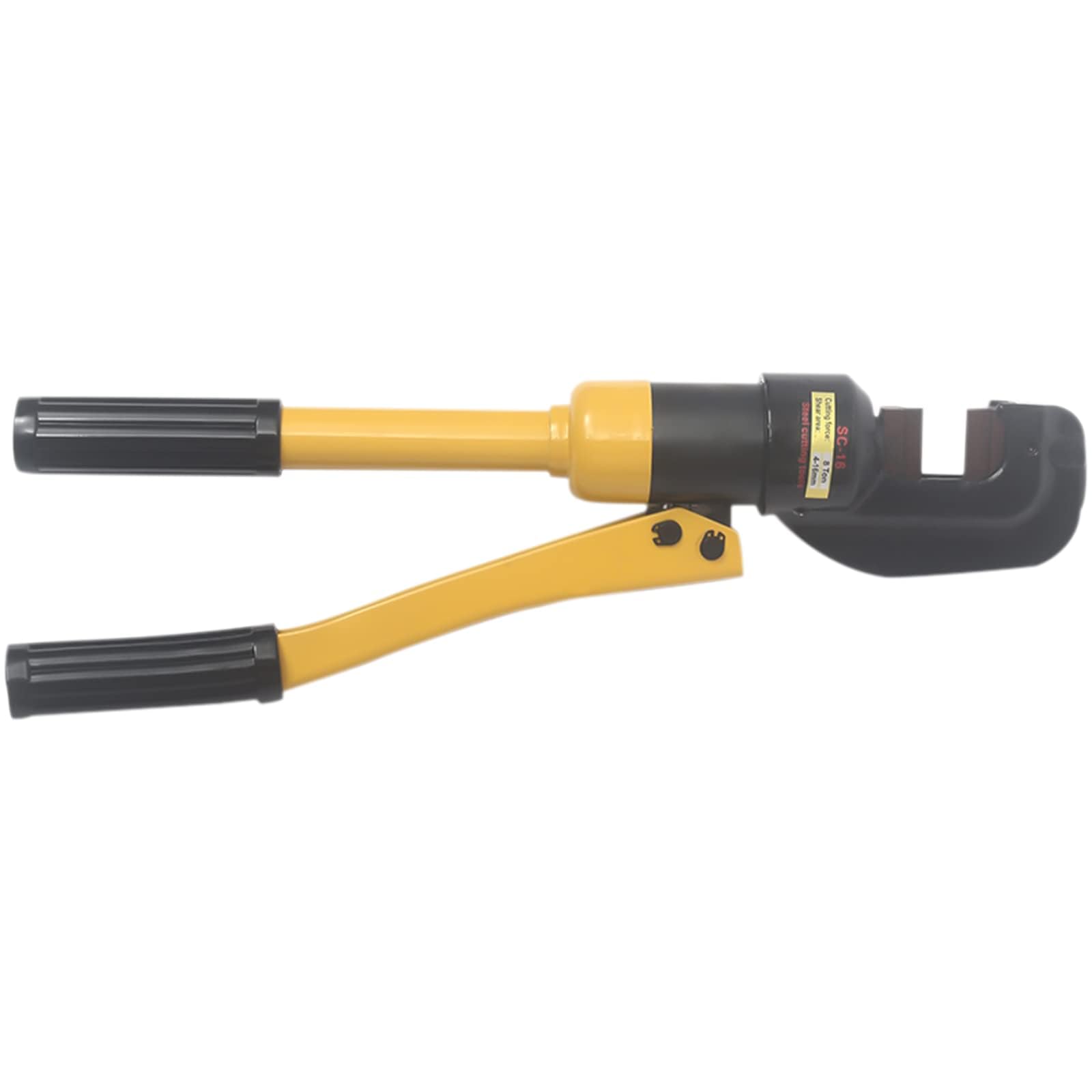 Cortador hidráulico de barras de refuerzo de 8 toneladas | Cortador manual de barra de mano para varillas y pernos de acero de 4 a 16 mm | Herramienta de corte de varilla de acero portátil con llave