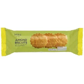 M&S Almond Biscuits 200g Pack Of 2 M&S Foods