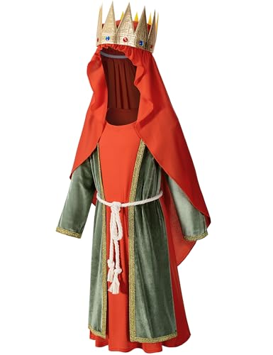 Disfraz Completo Tres Reyes Magos Para Niños 6-7 Años miniatura 2