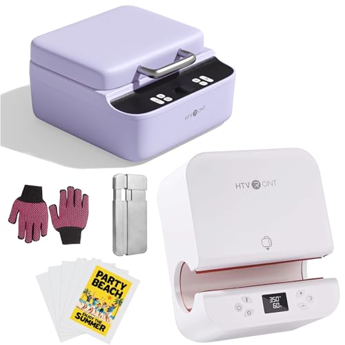 HTVRONT Phone Case Heat Press Bundle - Phone Case Sublimation Machine Compatible with iPhone + HTVRONT Auto Tumbler Heat Press Machine
