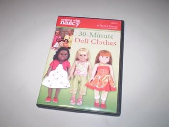 DVD Sewing with Nancy DVD - 30-minute Doll Clothes Book