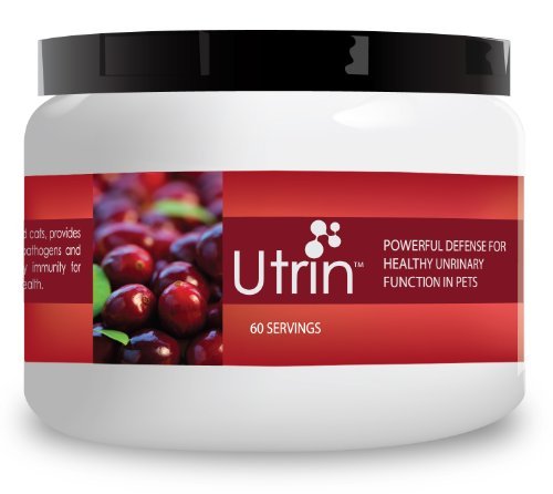 Nusentia Utrin - Urinary Support For Cats & Dogs - Dual-Action Cranberry & D-Mannose - For Natural Bladder Health, Incontinence, And Recurring Uti, 60 Servings #TOP10