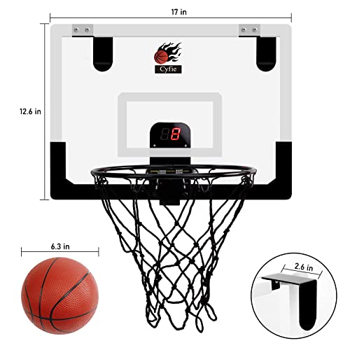 Joellfuner Basketballkorb Indoor - Elektronischer Korb Mit LED-Anzeige