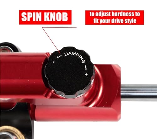 Amortisseur de direction VDM pour stopper les vibrations du guidon