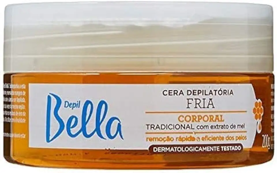 Cera Depilatória Fria Corporal Depil Bella - Pote 200g