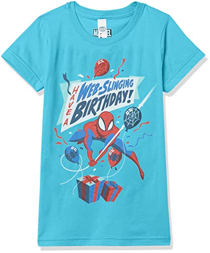 T-shirt Marvel vêtement anniversaire fille confortable taille XL bleu tahi