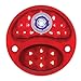 United Pacific FTL2831BD-R 1928-31 Ford Model A LED Tail Light Lens W/Blue Dot, R/H, 12 Volt