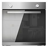 Cecotec Four encastrable Bolero Hexa C126000 Mirror A. 2800 W, capacité de 77 L, 4 foncti...