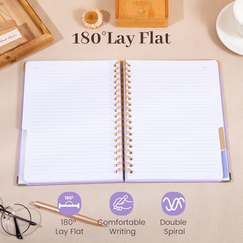 Image of Spiral Notebook, Purple