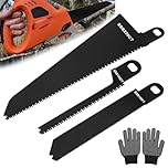3PCS SSB229CT SSB152FT SSB135CT Saw Blades, Steel Metal Reciprocating Saw Blades Compatible with Black and Decker Scorpion Saws Blade for Wood, Plastic, Hardwood and Steel Pipe Cutting (Black)