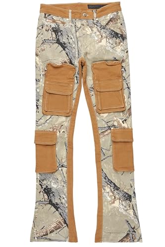 Men's Petter Stacked Flare Jean2