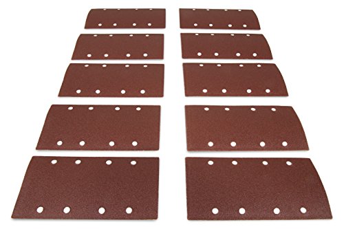 Ponceuse 1/3 feuille papier abrasif grain 100 pour rénover vos meubles en bois