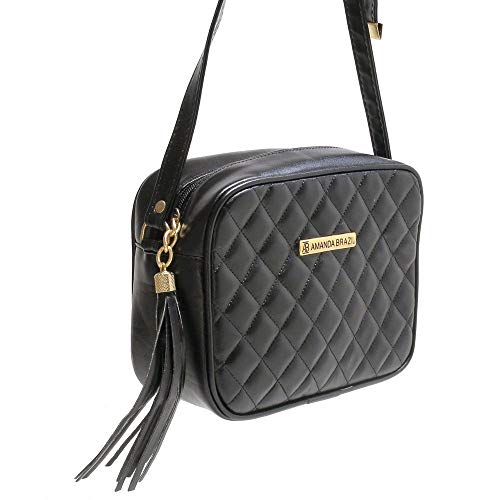 Bolsa Transversal Feminina Amanda Brazil Preto