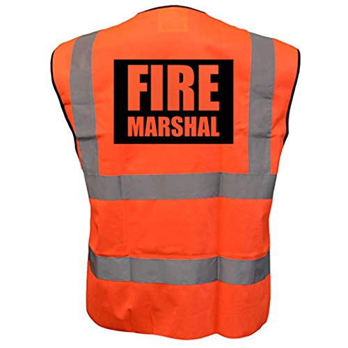 Chaleco de Alta Visibilidad con Logotipo Impreso de Alta Visibilidad, Naranja Cover