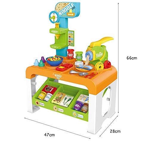 Spielzeug Kinder Pädagogische Handgemachte DIY Form Werkzeugset Nudelmaschine Spielhaus Spielzeug Kinder Spielküche Mit… – Bild 6
