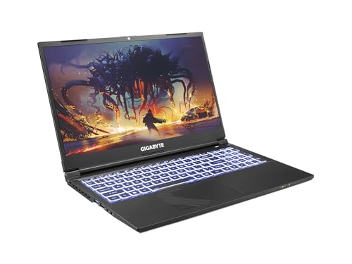 Image of GIGABYTE G5 KE - 15.6 inch FHD 144Hz, NVIDIA GeForce RTX 3060 Laptop GPU 6GB GDDR6, Intel Core i5-12500H, 16GB Memory, 512GB SSD, Win11 Home, Gaming Laptop (G5 KE-52US213SH-R) (Renewed)