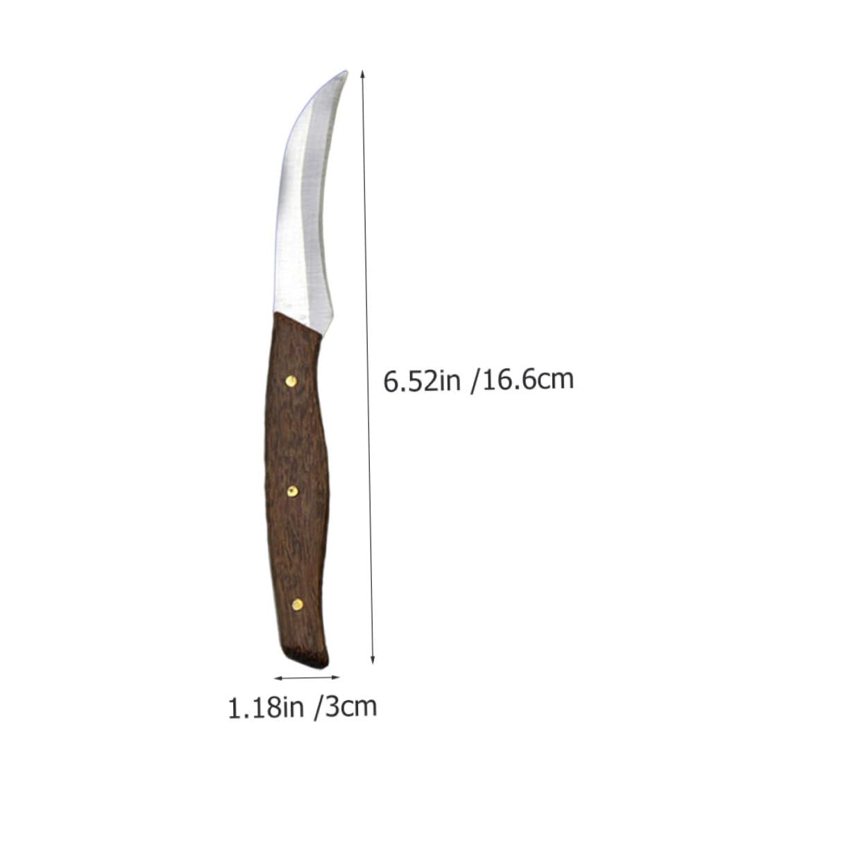 Cabilock Fruit Carving Knives 3-piece Set Fruit Cutters Kitchen Tool Easy to Store