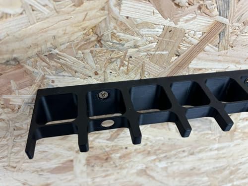 Zange Wandhalterung Platz für 7 Zangen Werkzeugwand Wandmontage inkl. Schrauben (Groß 28x28)