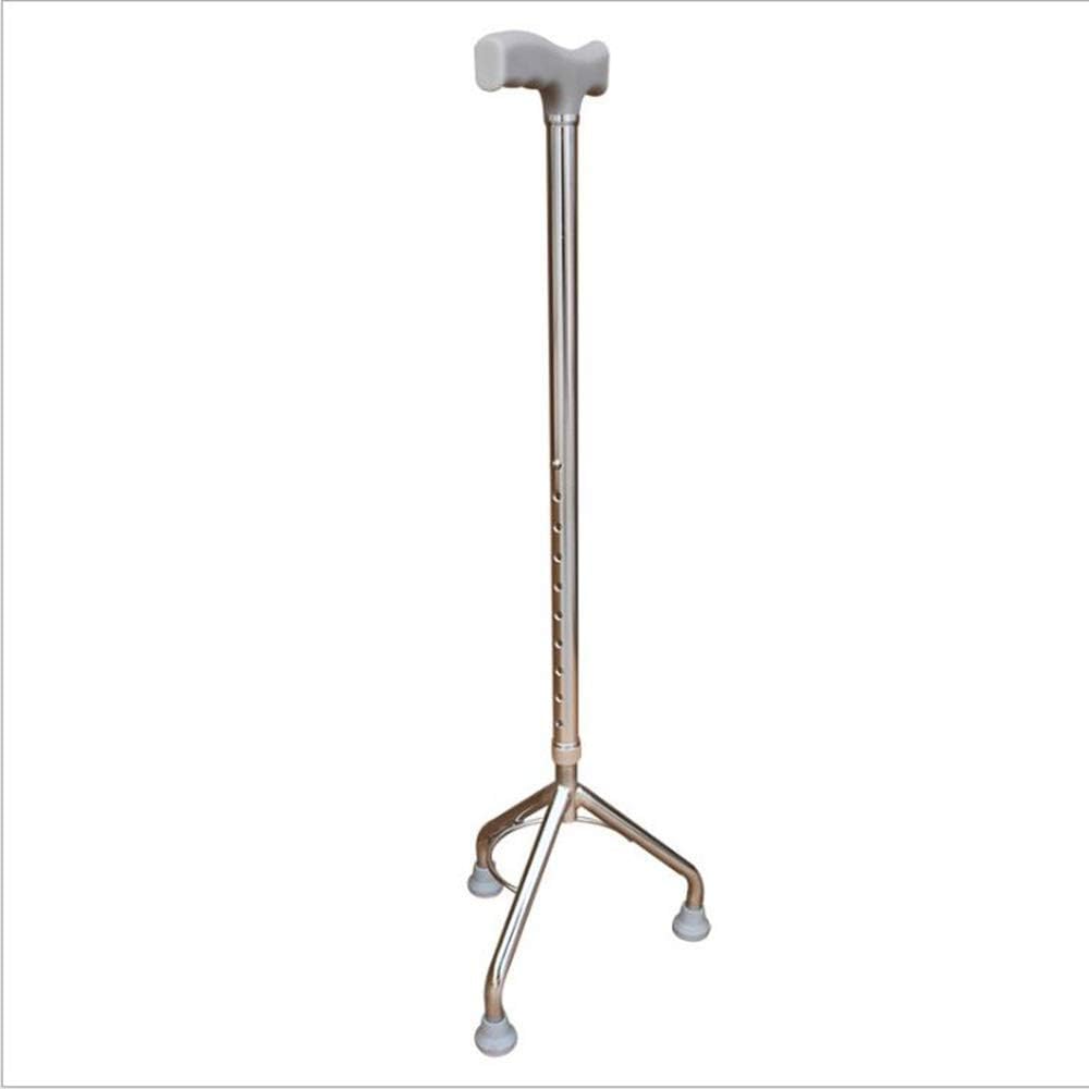 Bastón Triangular para Ancianos, Bastón Ligero para Caminar, Nuevo Andador De Bastón De Tres Patas De Acero Inoxidable, para Personas con Movilidad Reducida, Hermosos Paisajes