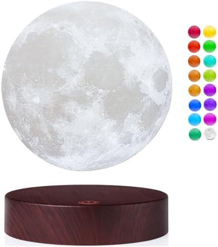 VGAzer Lampe lune en lévitation avec 16 couleurs (16 couleurs)