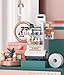 Serena&Jewel 47-Piece Pretend Play Cash Register Toy with Calculator, Shopping Bag, Scanners, Credit Cards, Grocery Game Food Set, and Mobile Cart - Preschool Gifts for Toddlers, Boys, and Girls