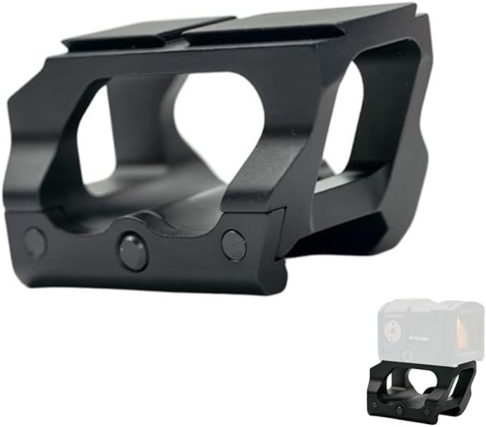 Tactical P1 Red Dot Optic Scope Riser Mount，for Acro P1/P2 Compact Reflex Sight，1.57"/1.93" Optical Centerline Height，CNC-Machined 6068 Aluminum，Sporting Optics Mount，Fit 20mm Picatinny Rails