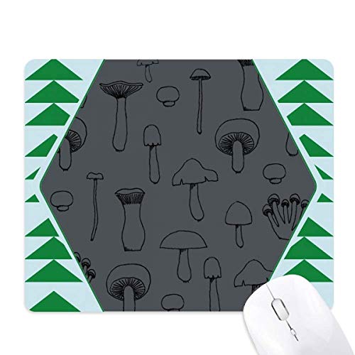 Tapis de souris green pine tree idéal pour un bureau zen et une glisse fluide