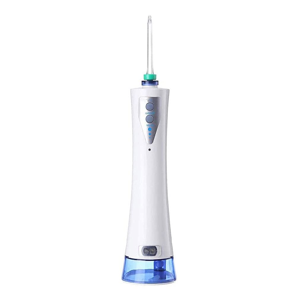 Irblissatore d'Acqua per i Denti 180ml Irrigatori d'Acqua Cordless 180ml Irrigator Orale dentali, IPX7 Impermeabile, Portatile e Ricaricabile per la casa e Il Viaggio