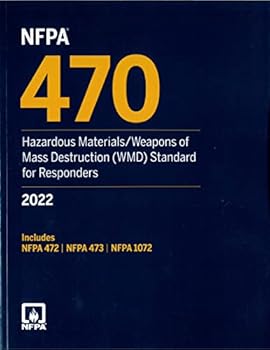 NFPA 470, Hazardous Materials/Weapons of Mass Destruction (WMD) Standard for Responders 2022 ed.