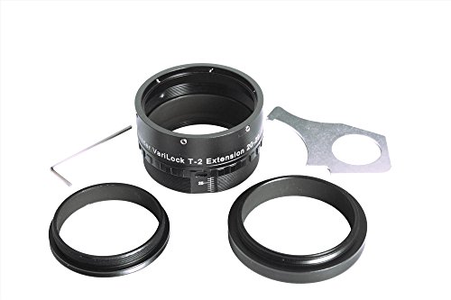 Baader Planetarium VariLock 29 - Tubo prolongador T-2 Ajustable con Llave de Ajuste (Pieza T-2 25Y)