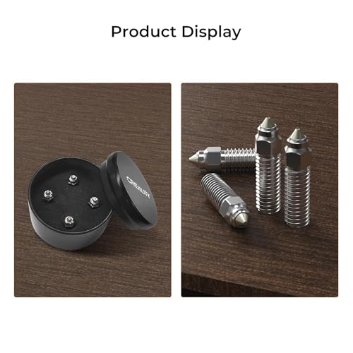 Kit oficial de bicos K1 Max, feito de liga de cobre e aço endurecido, ampla aplicabilidade para impr