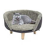 Cat Bed,Elevated Cat Bed Cat Sofa Elevated Pet Bed Pet Sofa Raised Cat Bed,Warm and Cozy Very...